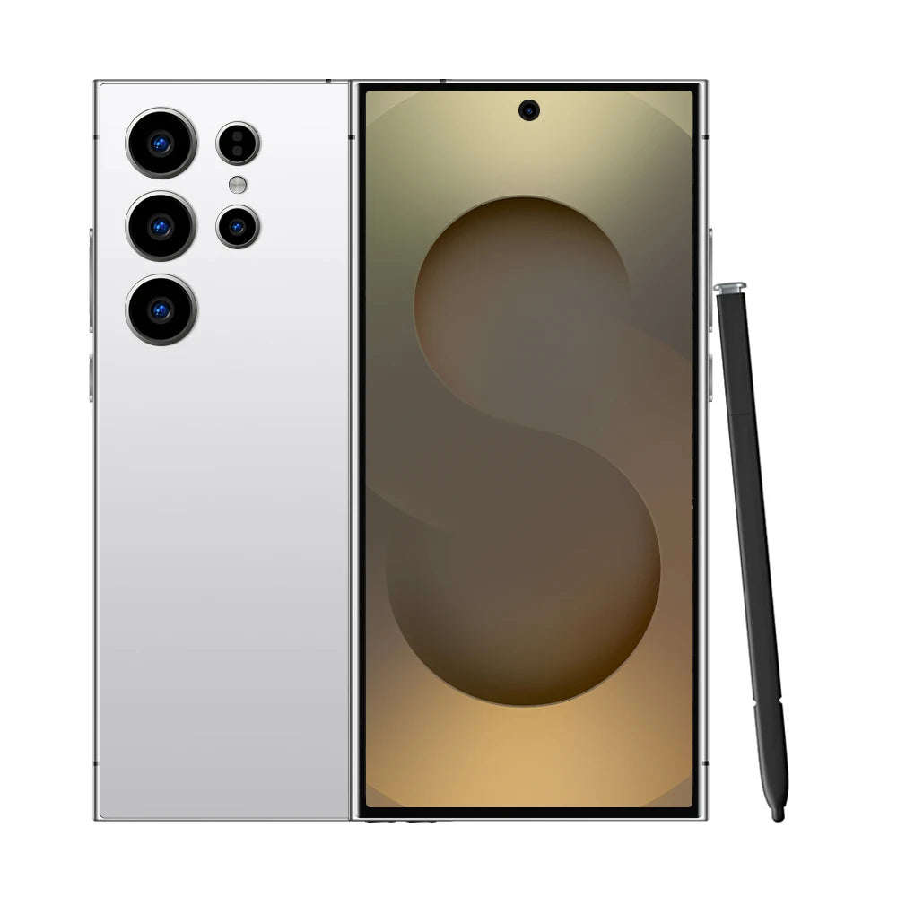 New S27 Ultra 7.3HD Global Edition Original Smart Dual Card 7800mAh Battery Facial Recognition Function CASE