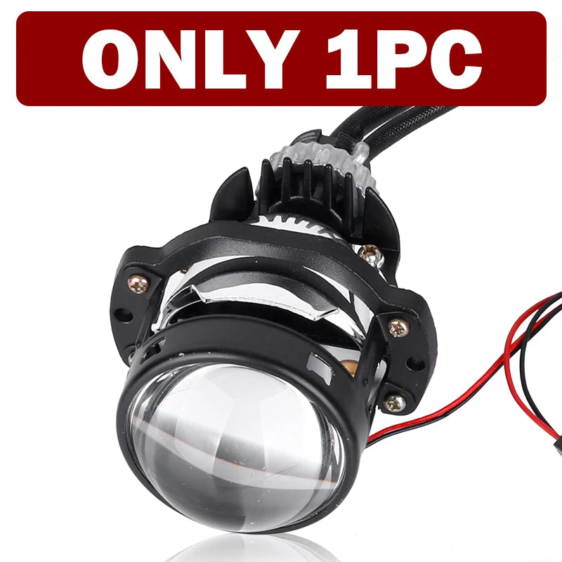 Bi LED Projector Headlight Lenses 90W