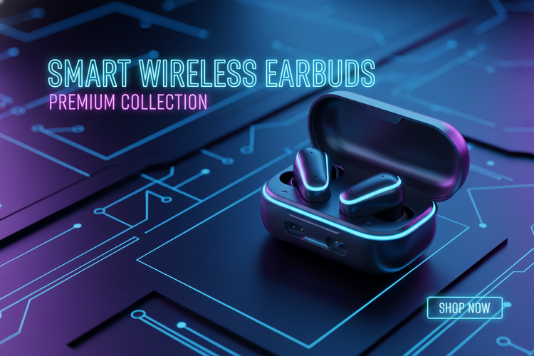 Smart Wireless Earbuds