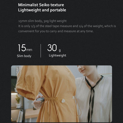 Digital Laser Measuring Tape - LCD Display