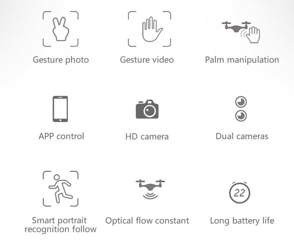 Professional HD Aerial Drone with 1080P Camera