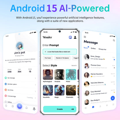 2025 Original Tablet Camon 40 Pro 7.3 inch HD 4K Android 15 22GB+2TB 7800mAh Battery 4G 5G Dual Sim Card WiFi GPS Google