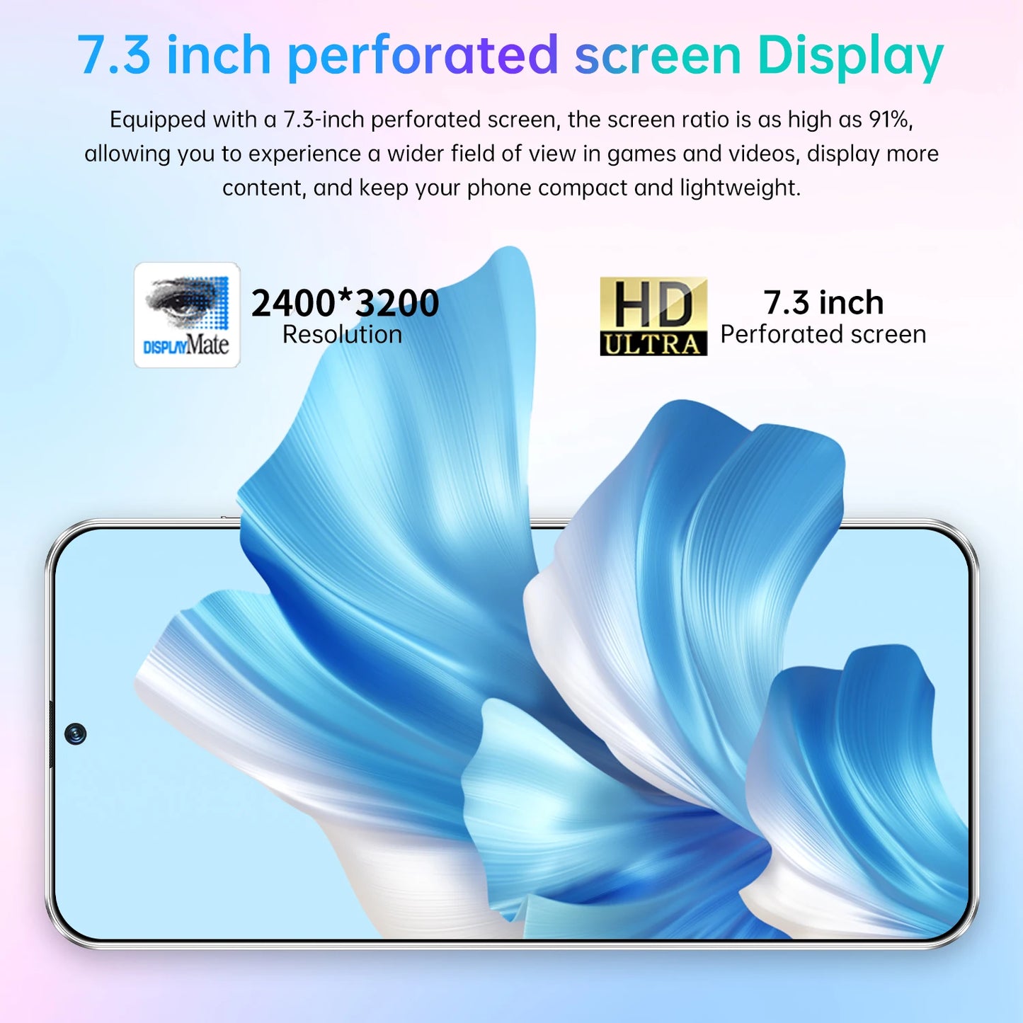 2025 Original Tablet Camon 40 Pro 7.3 inch HD 4K Android 15 22GB+2TB 7800mAh Battery 4G 5G Dual Sim Card WiFi GPS Google