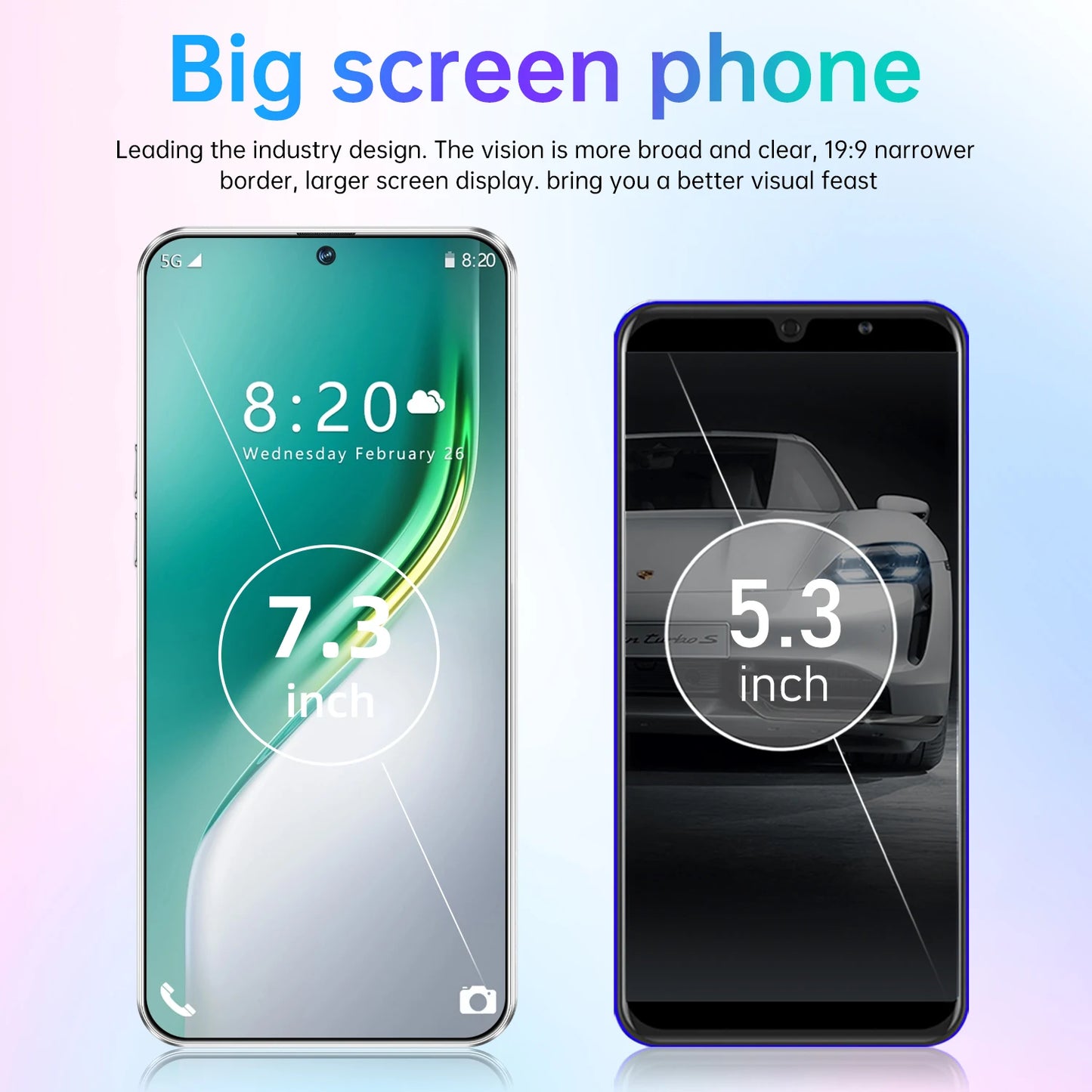 2025 Original Tablet Camon 40 Pro 7.3 inch HD 4K Android 15 22GB+2TB 7800mAh Battery 4G 5G Dual Sim Card WiFi GPS Google