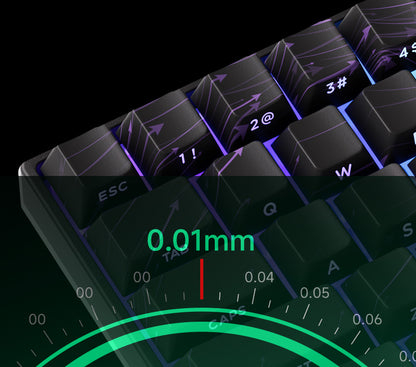 Akko MonsGeek FUN60 Mechanical Keyboard Magnetic Switch 60% Gaming Keyboards Rapid Trigger 0.01mm 8K ARGB HE/TMR Custom Keyboard