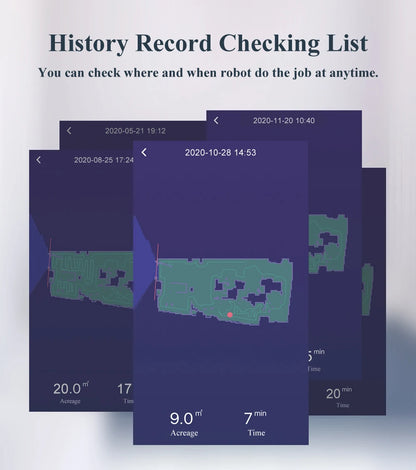 ABIR X8 Robot Vacuum - Laser Navigation Multi-Floor Mapping Zone Cleaning