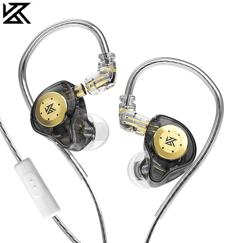 KZ EDX Pro Wired Earphones - HiFi In-Ear Monitor, Bass Stereo