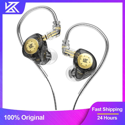 KZ EDX Pro Wired Earphones - HiFi In-Ear Monitor, Bass Stereo