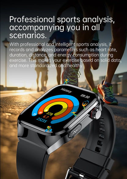 XIAOMI Health Smart Watch - ECG PPG Blood Pressure Oxygen Monitor with Bluetooth Call