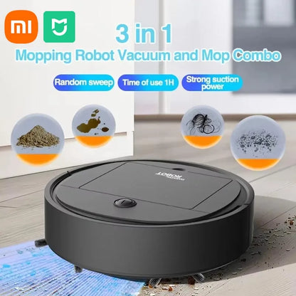 Xiaomi MIJIA 3-in-1 Robot Vacuum - 4000Pa Suction USB Charge Smart Cleaner