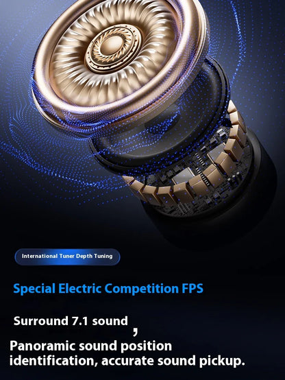 Original MCHOSE V9 Pro Customized Gaming Headphone Tri-mode Esports Earphones Hi-res Music Active Noise Reduction Headsets PC