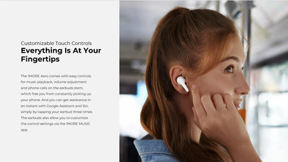 1MORE Aero Earbuds - Noise Cancellation, 28H Playtime, Wireless Charging
