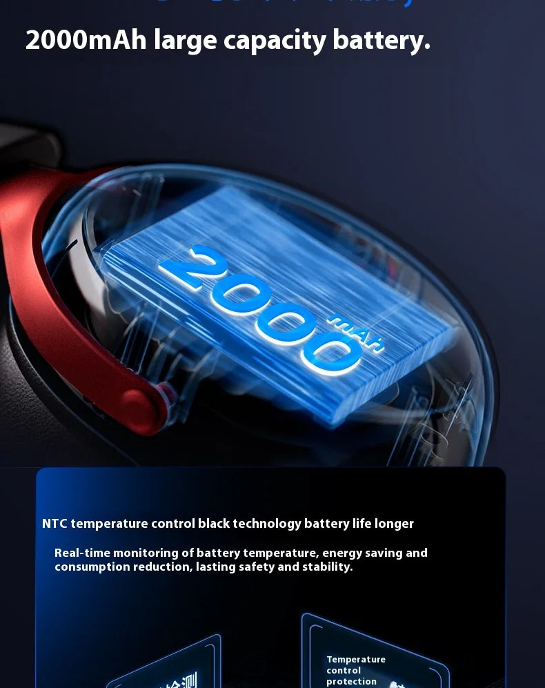 MCHOSE V9 pro Wireless Bluetooth Headset with Three Mode Microphone Noise Reduction Dynamic Sound Low Delay Office And Gaming