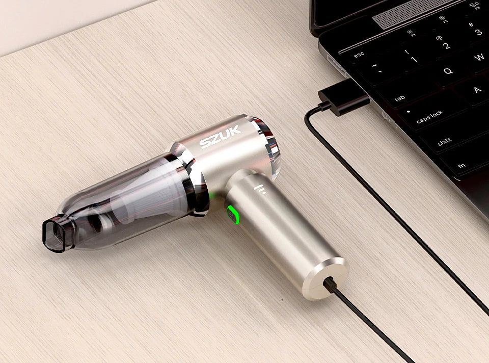 SZUK C012MAX Car Vacuum - Wireless Handheld Blower Strong Suction Cleaner