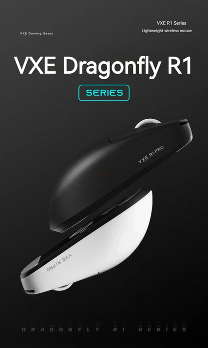 Vxe Dragonfly R1SE R1 R1pro R1ProMax Gaming Mouse Mouse Rechargeable Gamer Paw3395 Lightweight Ergonomic Wireless Mouse Esport