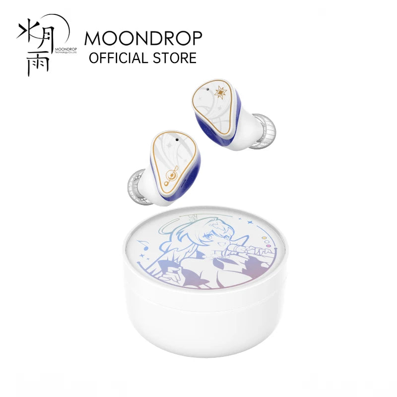 MOONDROP ROBIN Earphone Honkai Star Rail Robin's Earphones TWS Hybrid Dynamic Driver + Planar Driver ANC TWS Earphones