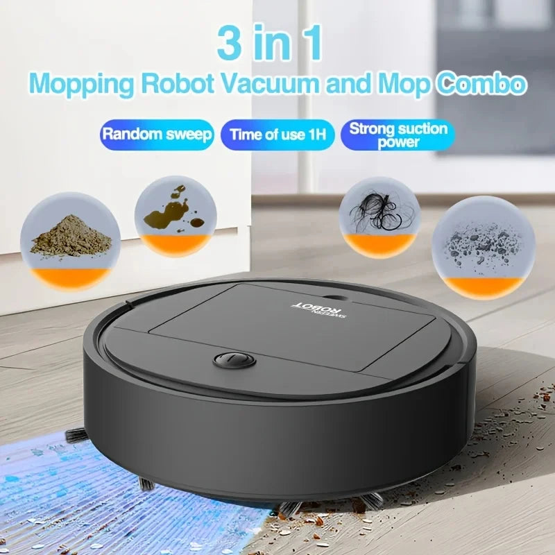 Xiaomi MIJIA 3-in-1 Robot Vacuum - 4000Pa Suction USB Charge Smart Cleaner