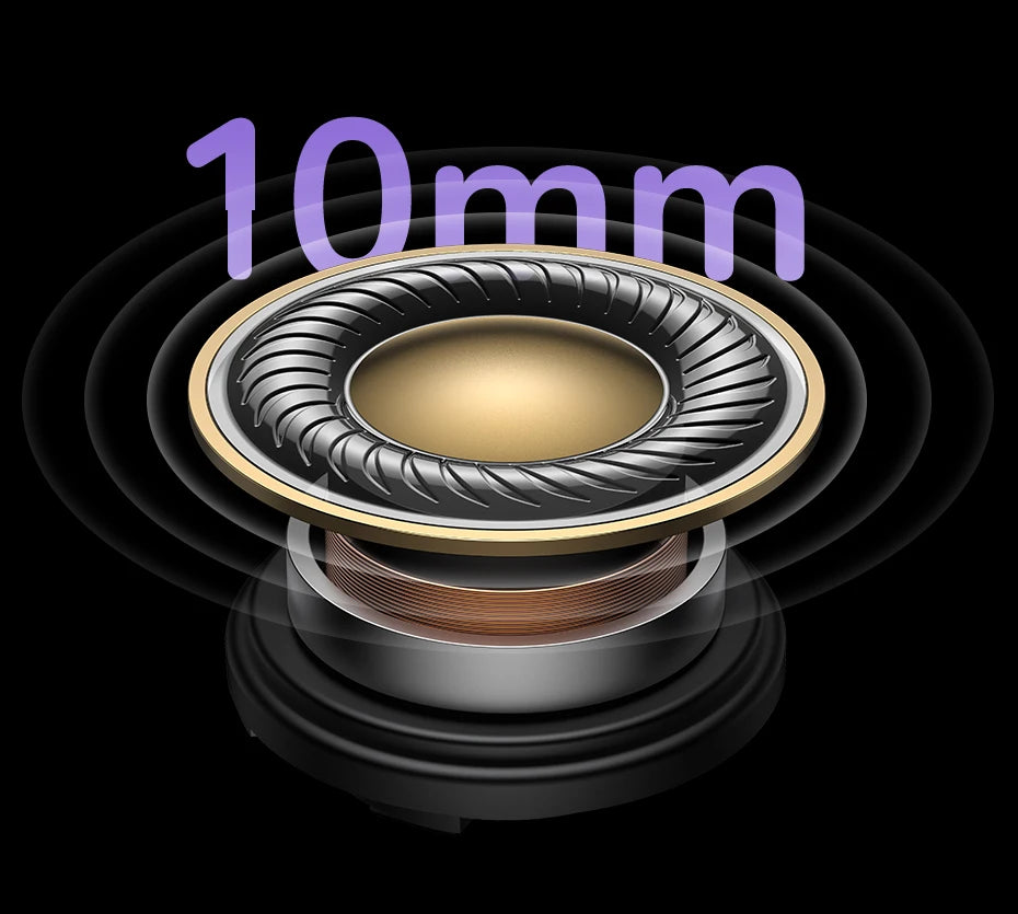 UGREEN ClipBuds Magic LCD Screen TWS Earphones - 52dB ANC Bluetooth Earbuds