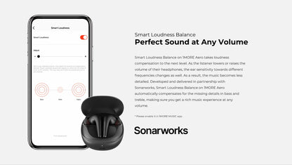 1MORE Aero Earbuds - Noise Cancellation, 28H Playtime, Wireless Charging