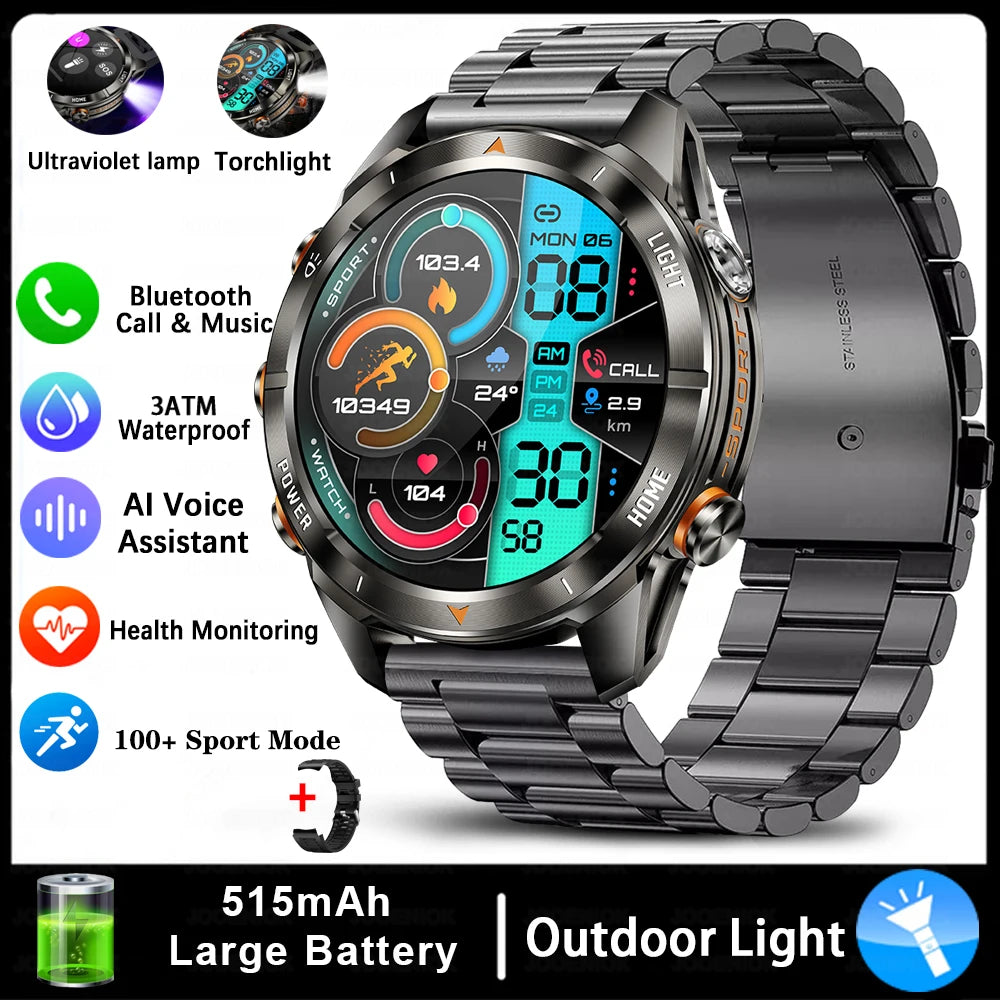 Xiaomi Sport Smartwatch - 1.46" AMOLED, 10ATM, LED Flashlight