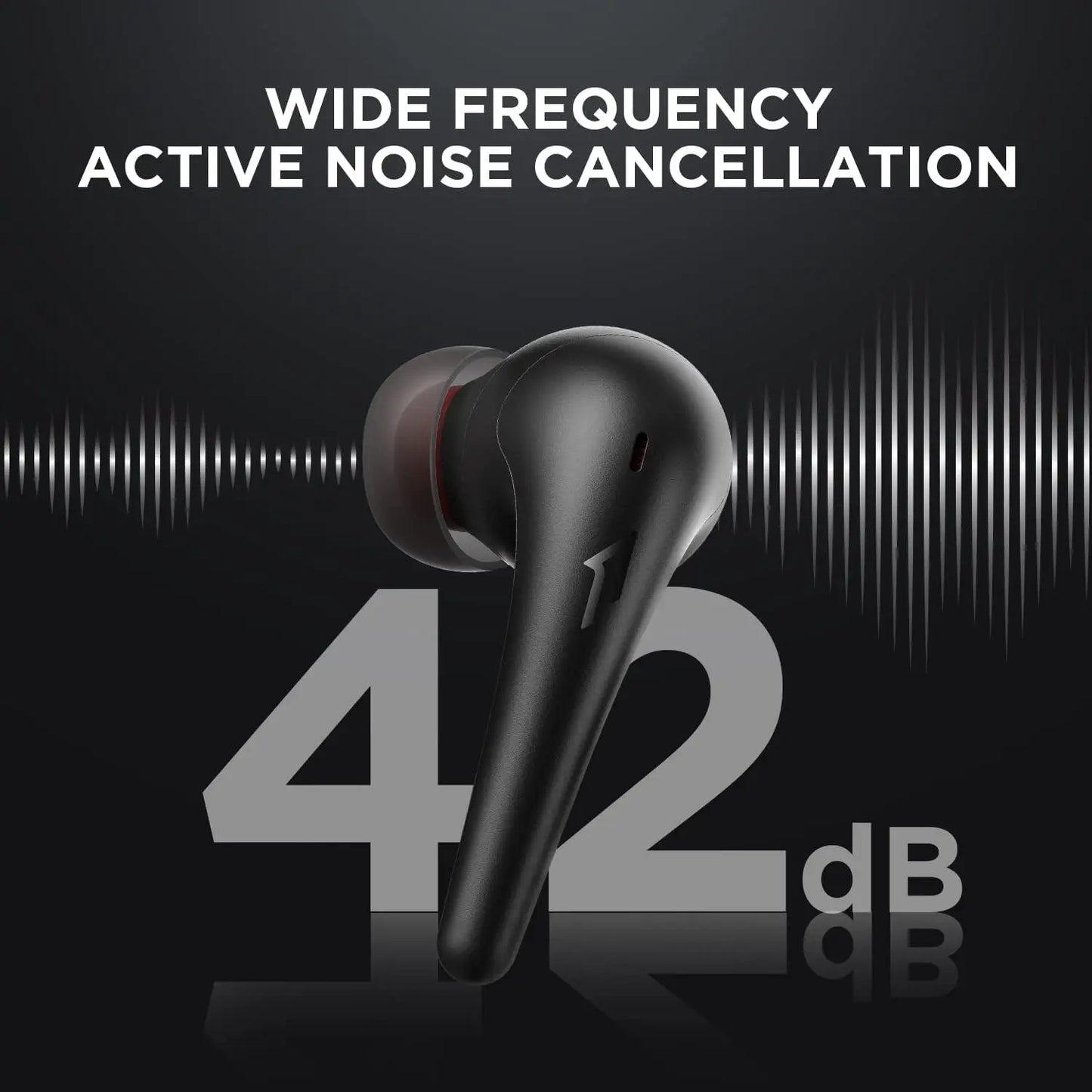 1MORE Aero Earbuds - Noise Cancellation, 28H Playtime, Wireless Charging