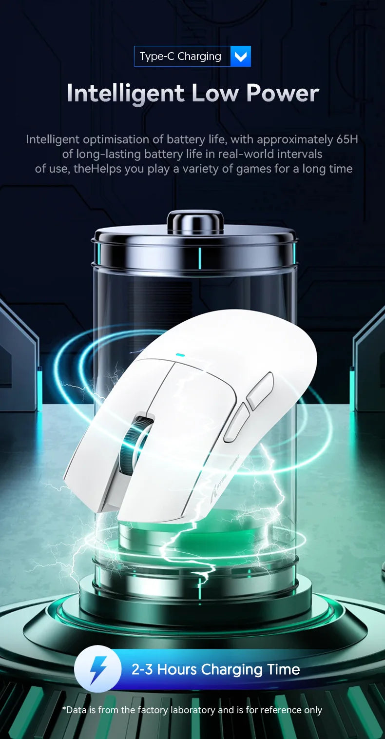 Attack Shark X11SE X11 PAW3311 Bluetooth Mouse, Triple Mode Connectivity, Touch Magnetic Charging Dock, Ultra-Light Gaming Mouse
