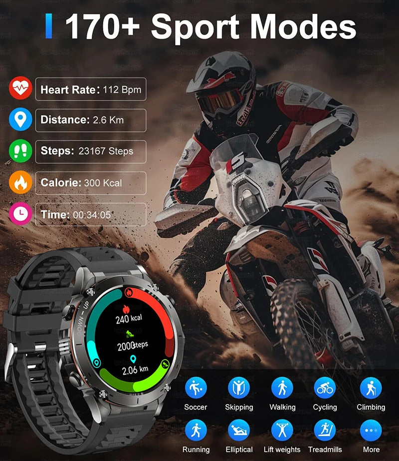 Xiaomi Ultra GPS Smart Watch - 10ATM Waterproof Dual-band GNSS Military Sport