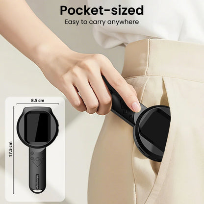 2.8'' IPS Digital Magnifier HD 1080P 100X Portable Microscope Handheld Mignifying Glass for Electronics Repair Check Jewelry