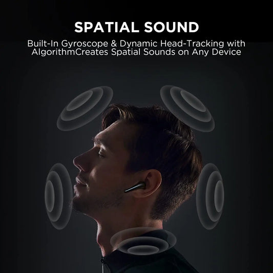 1MORE Aero Earbuds - Noise Cancellation, 28H Playtime, Wireless Charging