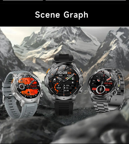 T-Rex 3 Ultra Smartwatch - 1000mAh Battery, 5ATM Waterproof, Heart Rate Monitor