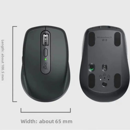 Logitech MX Anywhere 3S Bluetooth Compatible Plug and Play Wireless Mouse Connect Up To 3 Devices for Business Portable Mouse