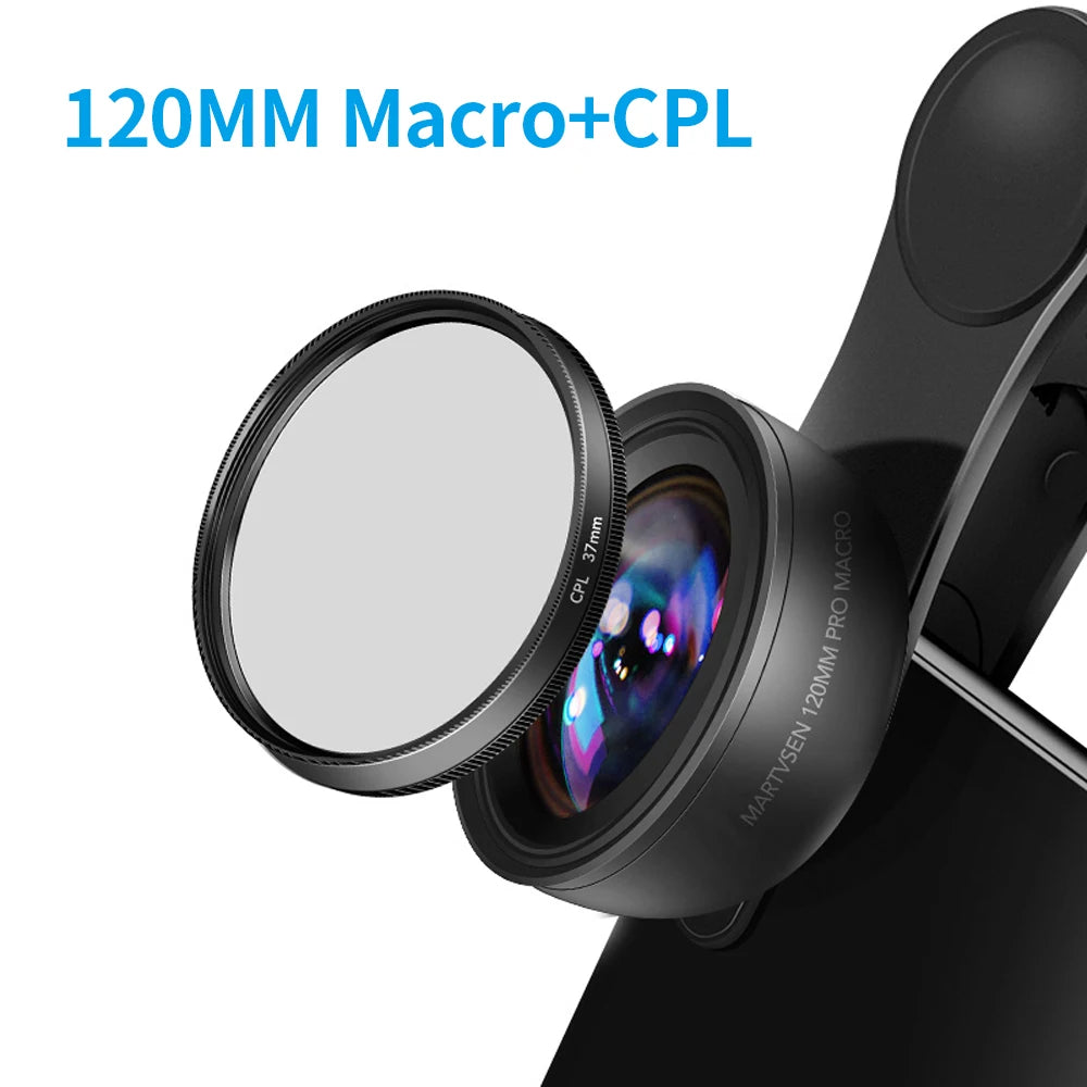 MARTVSEN 120MM 10x Macro Lens for iPhone & Android