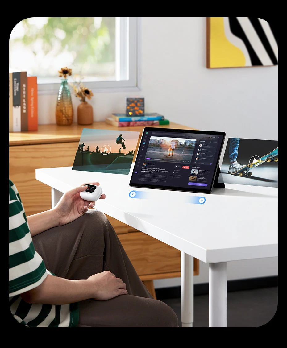 UGREEN LCD Full Color Smart Screen Wireless TWS Bluetooth Earphones Earbuds 52dB Active Noise Cancelling ANC In Ear Headphones