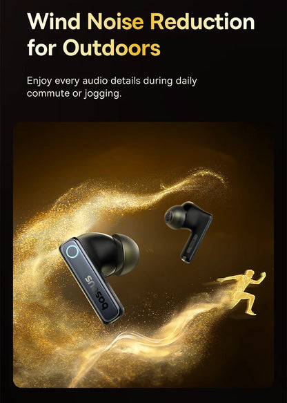 Baseus Bowie 30 Wireless Earbuds - 50dB ANC, 6 Mics, 65H Playtime