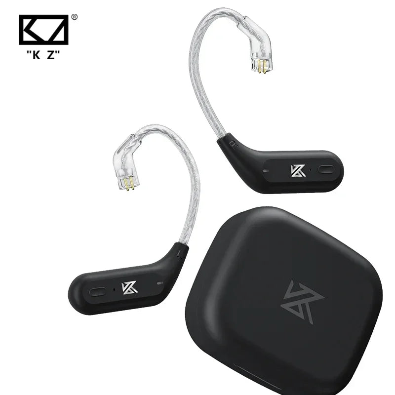KZ AZ09 HD Bluetooth Wireless Adapter - Upgrade Cable with Charging Case
