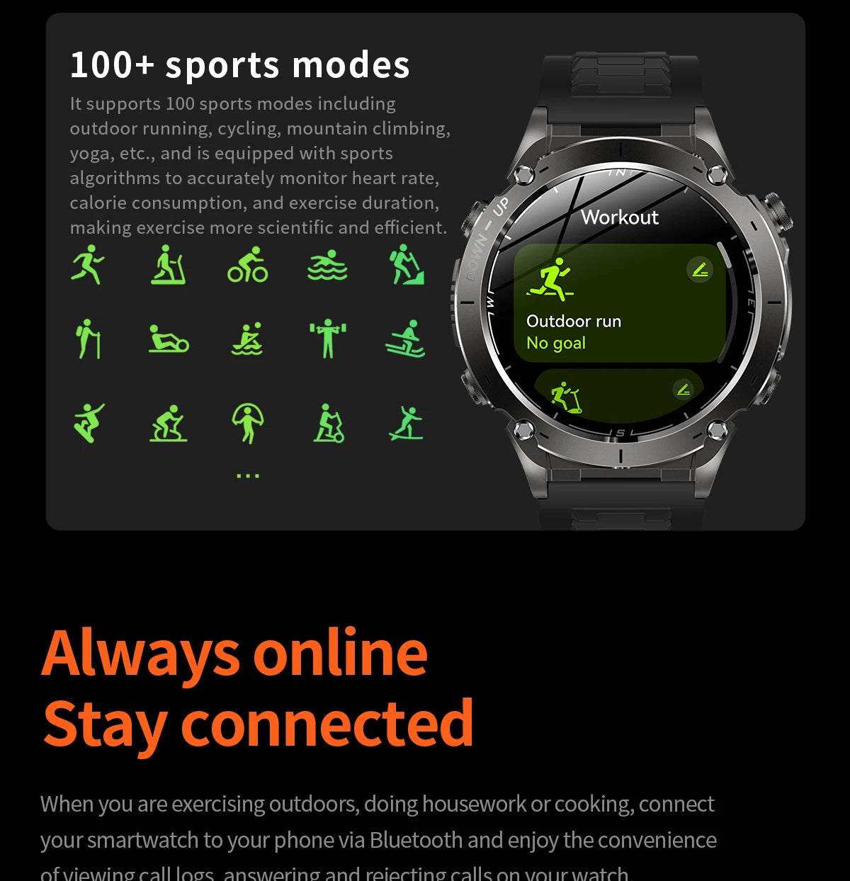 Xiaomi Ultra GPS Smart Watch - 10ATM Waterproof Dual-band GNSS Military Sport