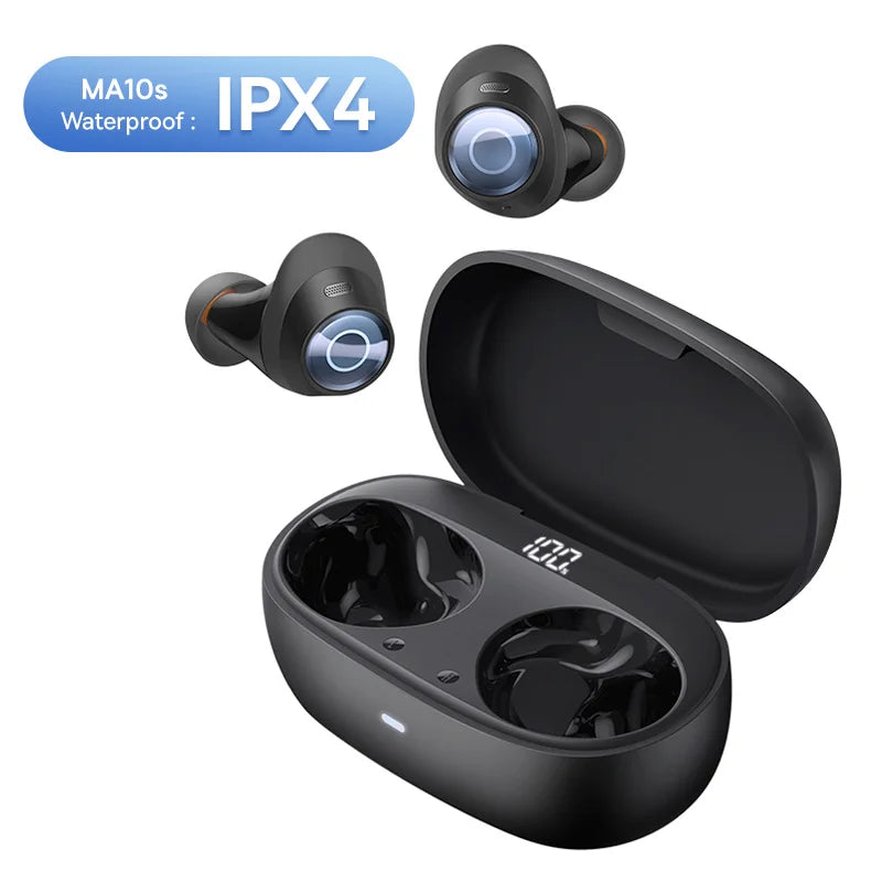 Baseus Bowie MA10 Pro ANC Wireless Earphones 48dB Hybrid ANC Bluetooth 5.3 Earbuds IPX6 Waterproof 4-Mics ENC Sports Headphones