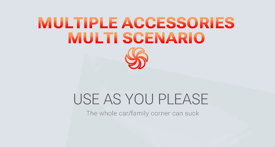 SZUK C012MAX Car Vacuum - Wireless Handheld Blower Strong Suction Cleaner