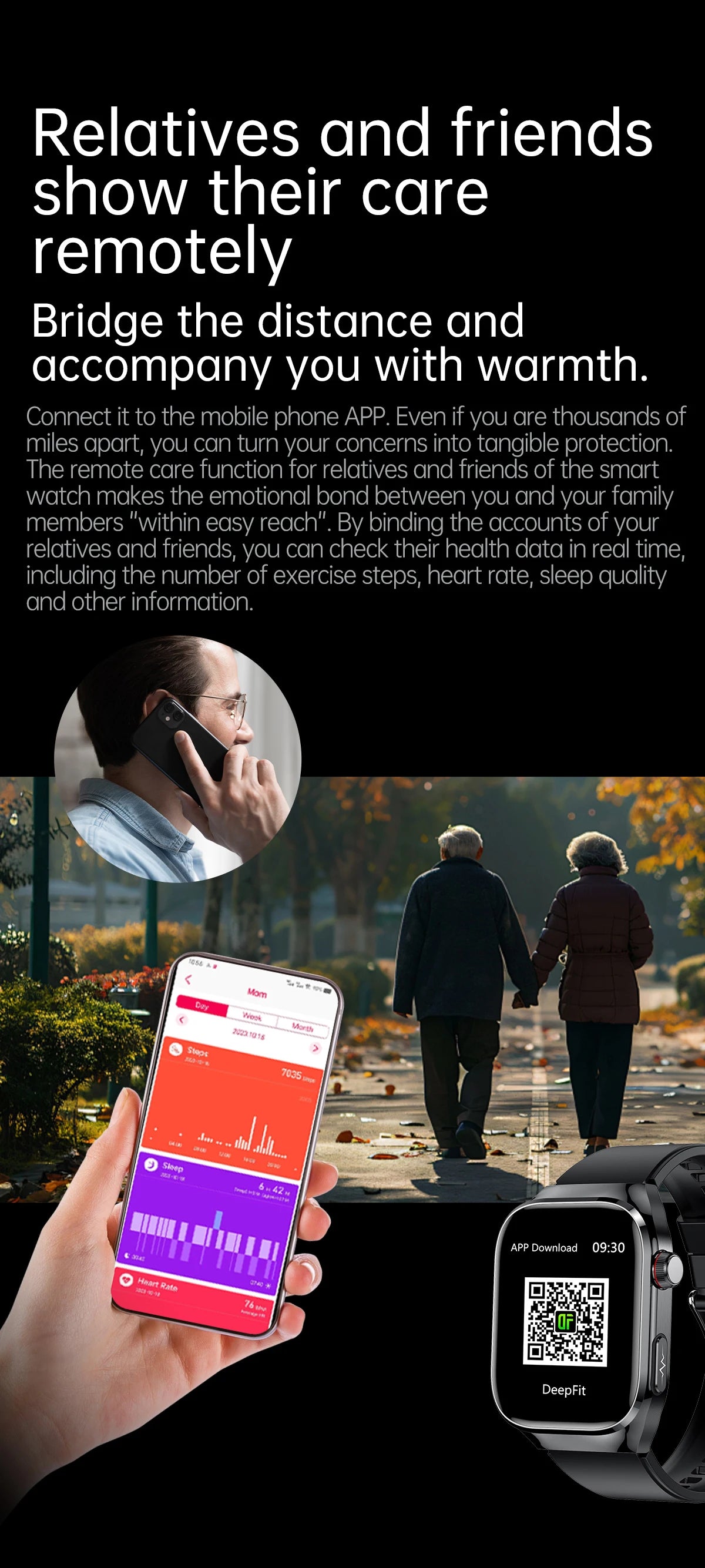 XIAOMI Health Smart Watch - ECG PPG Blood Pressure Oxygen Monitor with Bluetooth Call