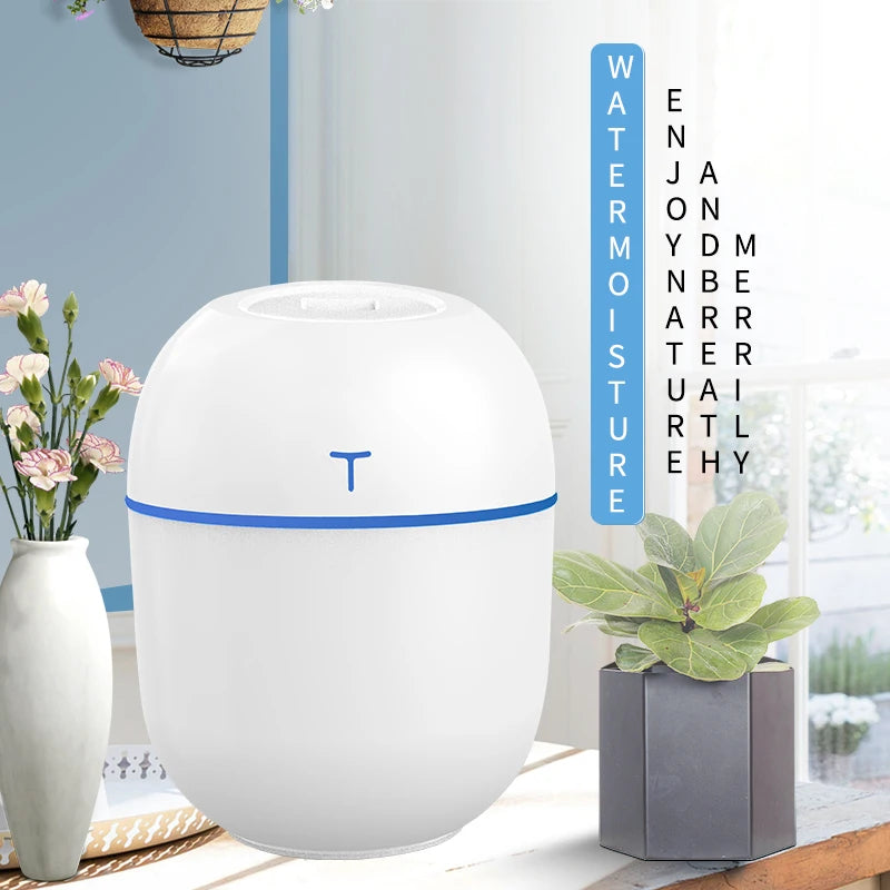 Mini Egg Humidifier 200ml USB Desktop Air Humidifier