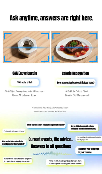 Xiaomi 6K AI Smart Glasses - Photochromic, Bluetooth, Voice Assistant, Camera