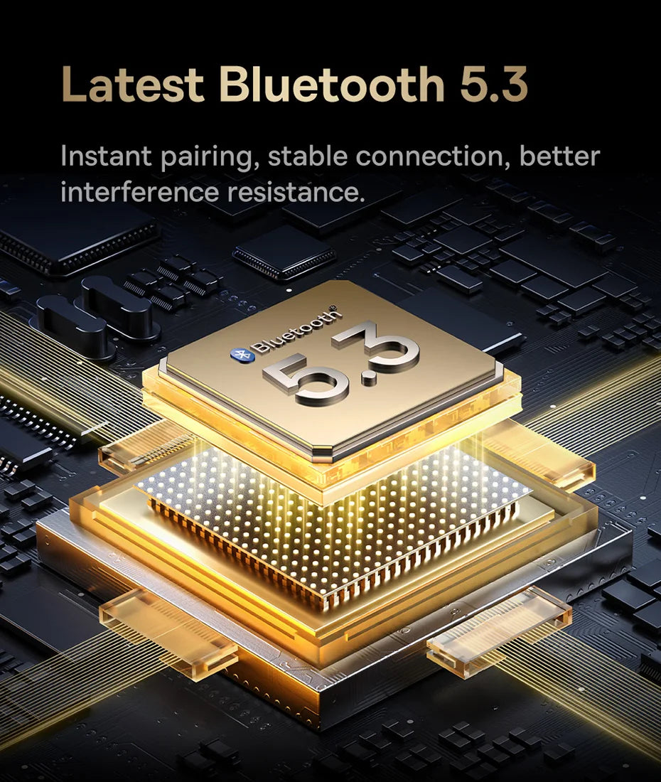 Baseus Bowie MA10 Pro ANC Wireless Earphones 48dB Hybrid ANC Bluetooth 5.3 Earbuds IPX6 Waterproof 4-Mics ENC Sports Headphones