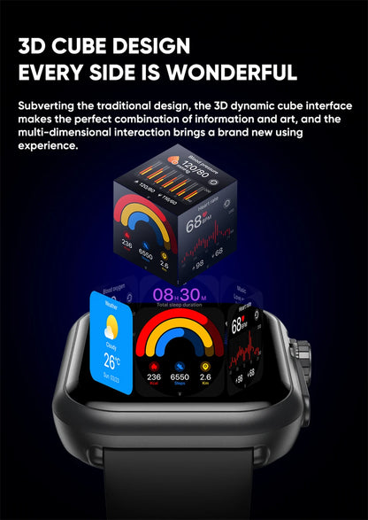 Ultra 2 SE Smartwatch - 1000mAh, AMOLED, GPS, 100+ Sports Modes