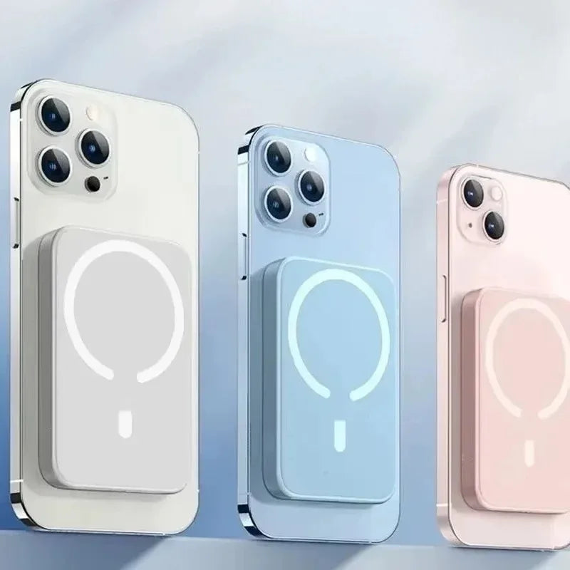 10000mAh MagSafe Magnetic Wireless Power Bank for iPhone