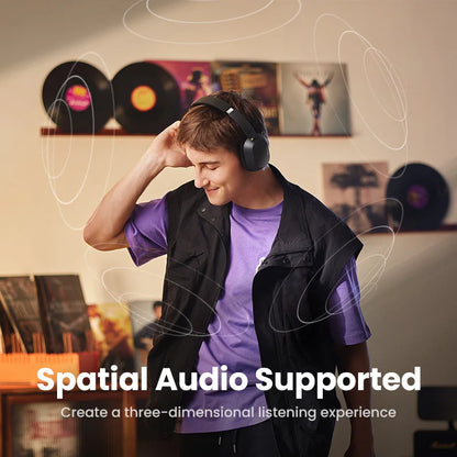 UGREEN Max5c Wireless ANC Headphones - 43dB Noise Cancellation