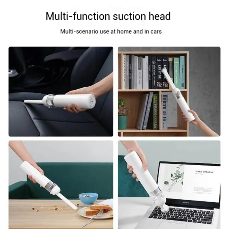 Xiaomi Mijia Handheld Vacuum - 12000Pa Cordless Rechargeable Car Pet Hair