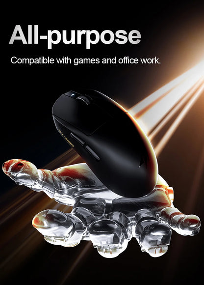 ATK Dragonfly A9 Ultra Wireless E-sports Gaming Mouse Ultra-lightweight Tri-mode Dual 8K Ergonomic Mice A9 Plus PAW3395/3950