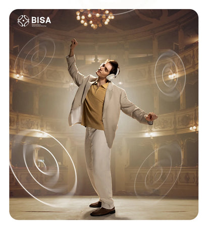 Baseus Bowie H1s Wireless Headphones - 46dB ANC, Hi-Res Spatial Audio, 120H