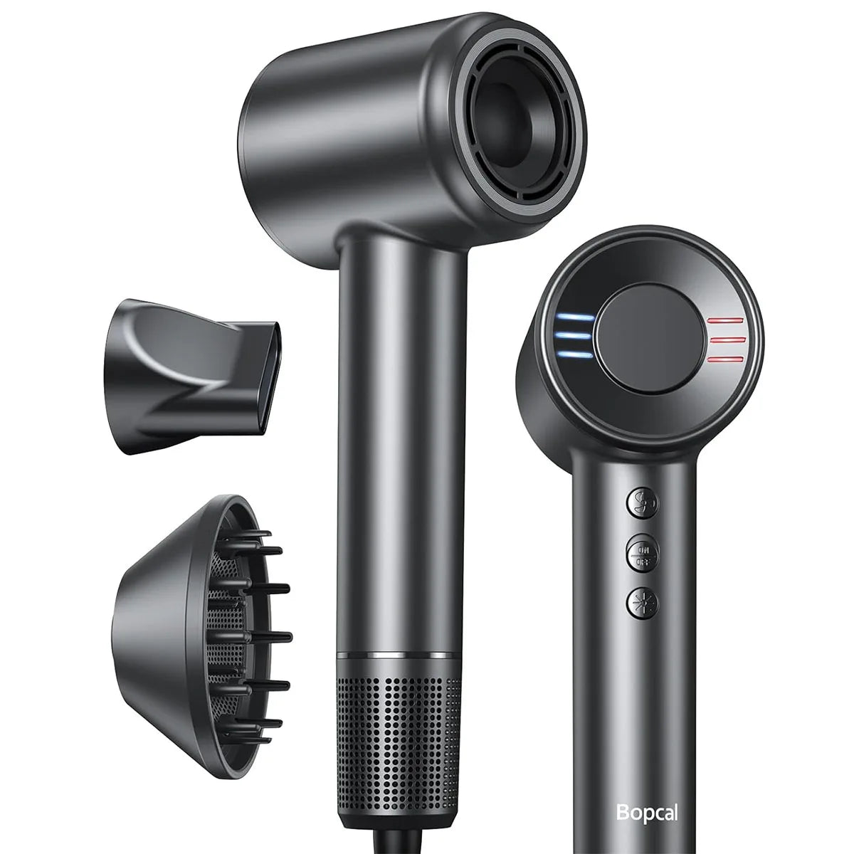 1500W Professional Hair Dryer with Negative Ions - 120000RPM