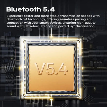 Sansui ANC Bluetooth TWS Earbuds -52dB Active Noise Cancelling Bluetooth 5.4 Headphone Ture Wireless Earphones 6 Mic HD Calls